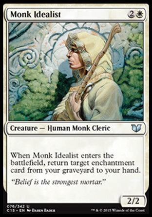 Monk Idealist (Commander 2015) Medium Play