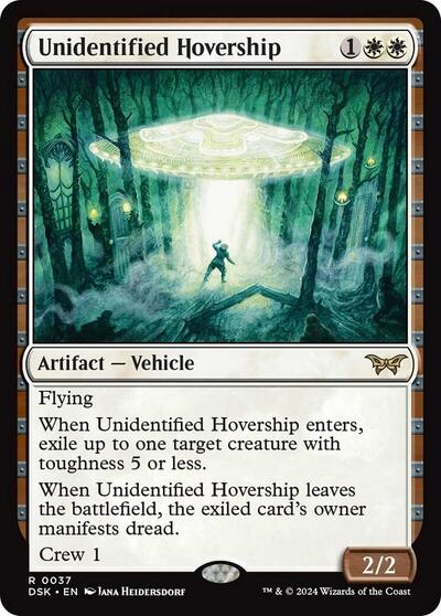 Unidentified Hovership (Duskmourn: House of Horror) Near Mint