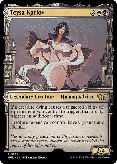 Teysa Karlov (Halo Foil) (March of the Machine: Multiverse Legends) Near Mint Foil