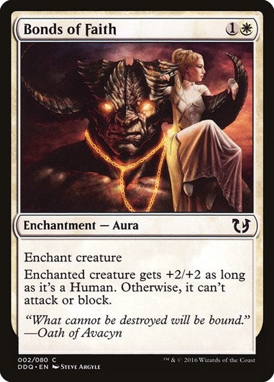 Bonds of Faith (Duel Decks: Blessed vs Cursed) Near Mint