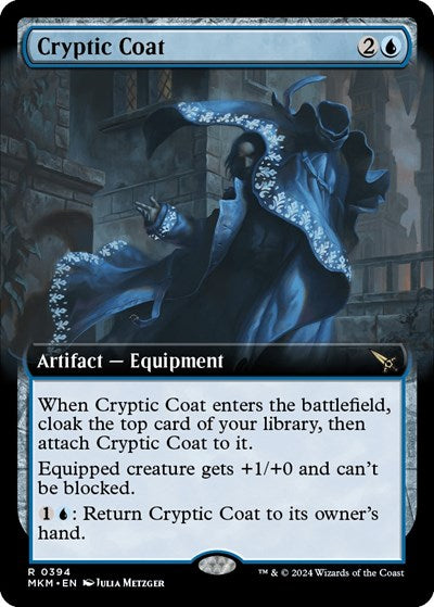 Cryptic Coat (Extended Art) (Murders at Karlov Manor) Near Mint Foil