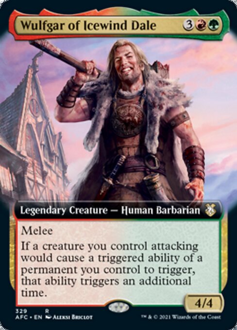 Wulfgar of Icewind Dale Extended Art|0|0|0.00