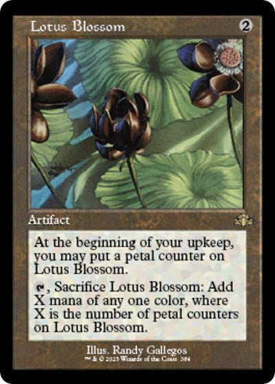 Lotus Blossom Retro Frame|4|0|0.00