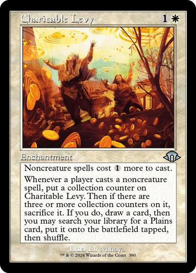Charitable Levy (Retro Frame) (Modern Horizons 3) Near Mint