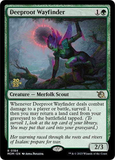 Deeproot Wayfinder (Promos: Prerelease Cards) Near Mint Foil