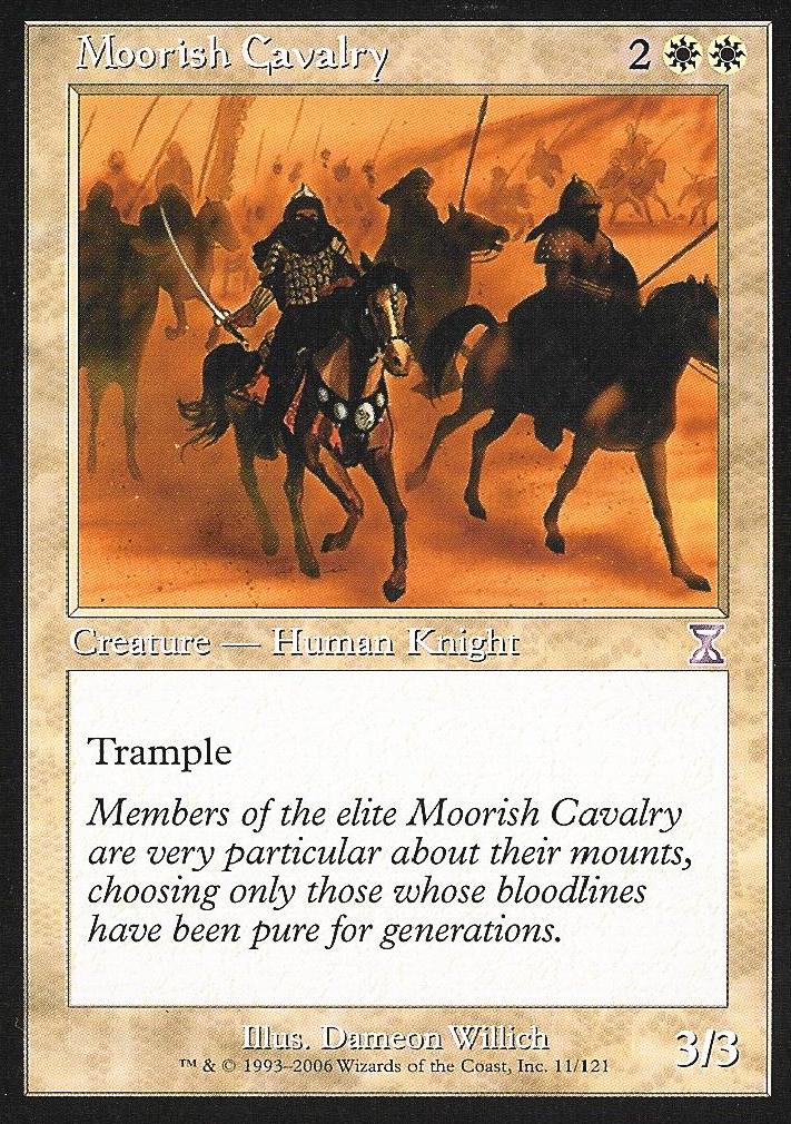 Moorish Cavalry (Time Spiral Time Shifted) Medium Play