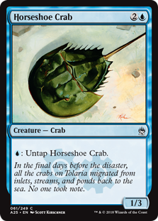 Horseshoe Crab (Masters 25) Light Play Foil