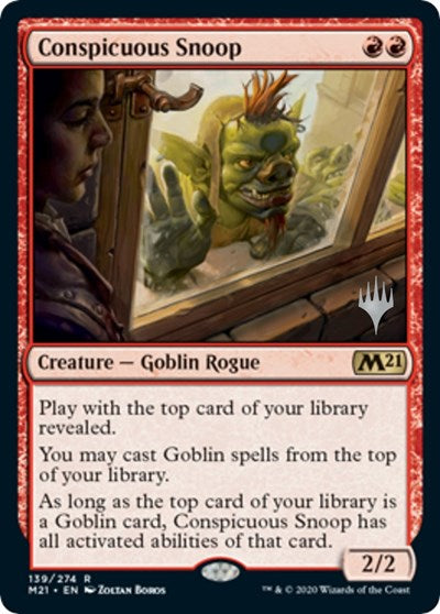 Conspicuous Snoop (Promo Pack: Core Set 2021) Near Mint