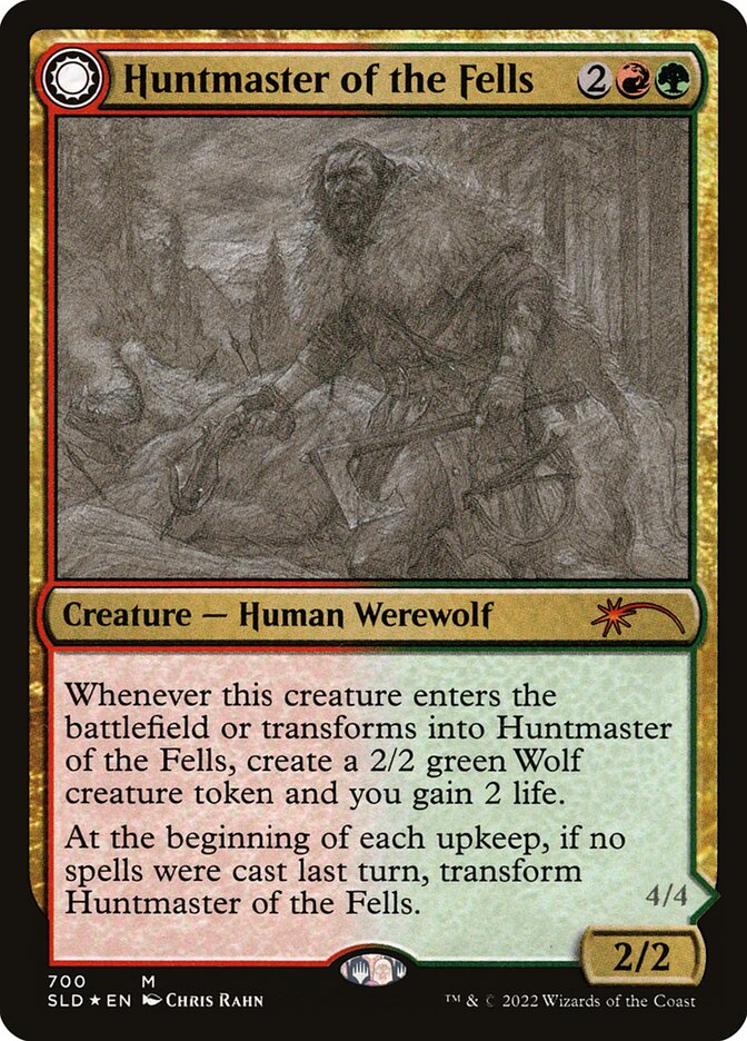 Huntmaster of the Fells (Sketch Showcase) (Secret Lair) Near Mint