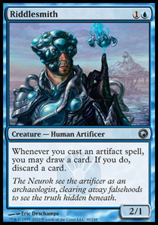 Riddlesmith (Scars of Mirrodin) Light Play Foil