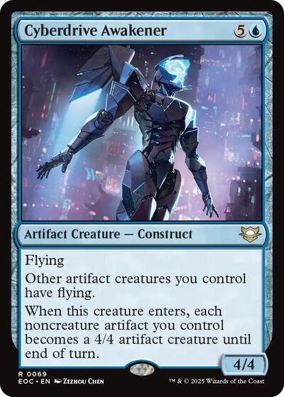 Cyberdrive Awakener (Commander: Edge of Eternities) Near Mint