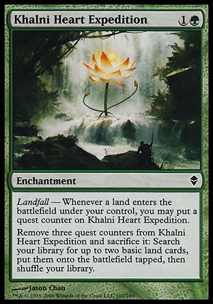 Khalni Heart Expedition (Zendikar) Light Play