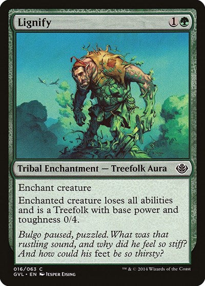 Lignify (Duel Decks: Anthology) Near Mint