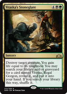 Vraska's Stoneglare (Guilds of Ravnica) Light Play