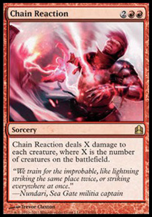 Chain Reaction (Commander) Medium Play