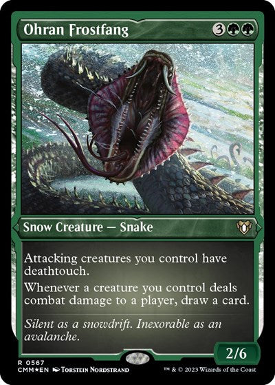 Ohran Frostfang Foil Etched|0|0|0.00