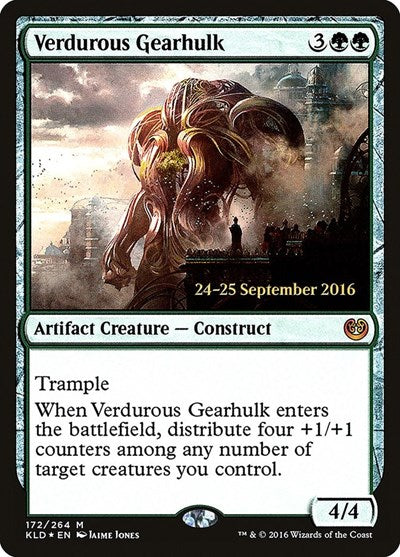 Verdurous Gearhulk (Promos: Prerelease Cards) Medium Play Foil