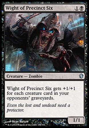 Wight of Precinct Six (Commander 2013 Edition) Medium Play