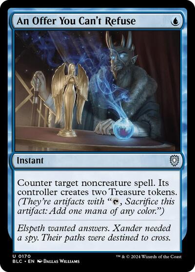 An Offer You Can't Refuse (Commander: Bloomburrow) Medium Play