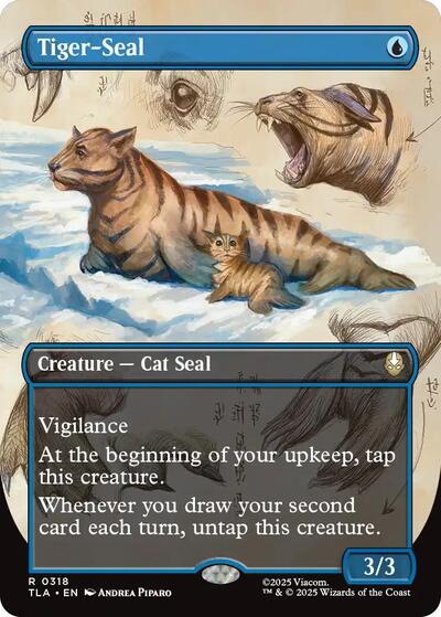 Tiger-Seal (Borderless) (Avatar: The Last Airbender) Near Mint