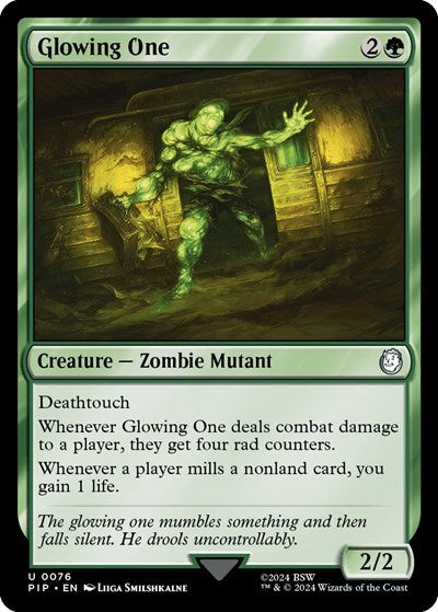 Glowing One (Universes Beyond: Fallout) Near Mint Foil