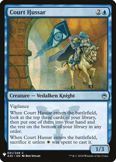 Court Hussar (Mystery Booster) Near Mint