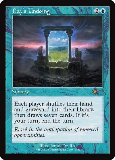 Day's Undoing (Retro Frame) (Secret Lair) Near Mint