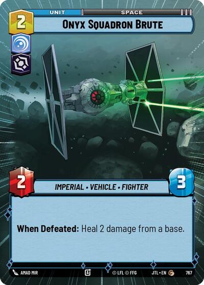 Onyx Squadron Brute (Hyperspace Foil) (Jump to Lightspeed) Near Mint Foil