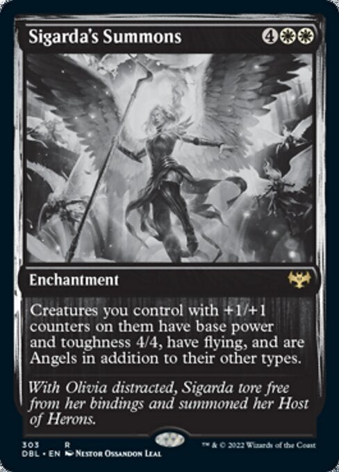 Sigarda's Summons (Innistrad: Double Feature) Near Mint