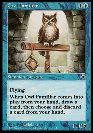 Owl Familiar (Portal) Light Play