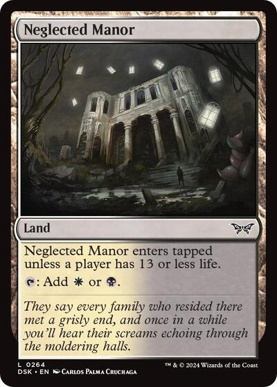 Neglected Manor|16|0|0.00