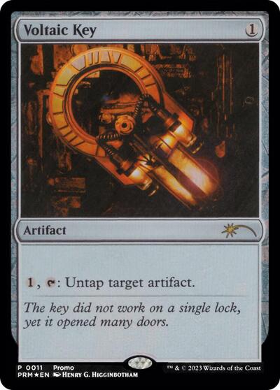 Voltaic Key (Graphic Novel Insert) (Promos: Media) Light Play Foil