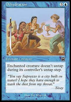 Dehydration (Mercadian Masques) Light Play Foil