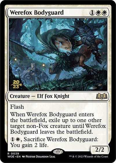 Werefox Bodyguard (Promos: Prerelease Cards) Near Mint Foil
