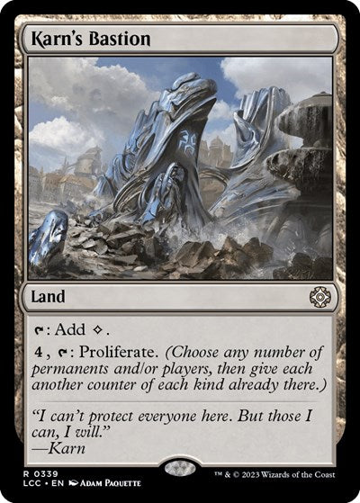 Karn's Bastion (Commander: The Lost Caverns of Ixalan) Medium Play