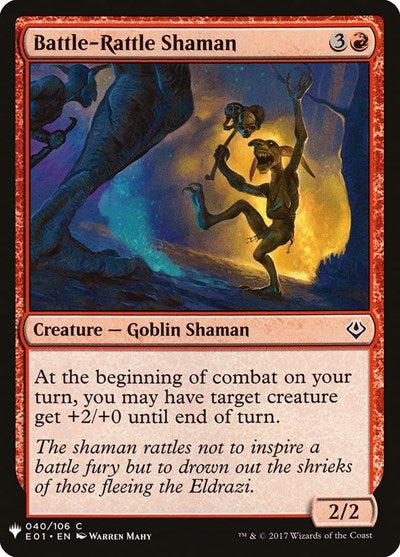 Battle-Rattle Shaman (Mystery Booster) Near Mint