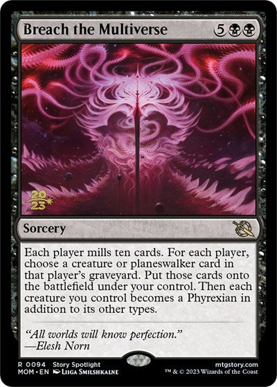Breach the Multiverse (Promos: Prerelease Cards) Light Play Foil