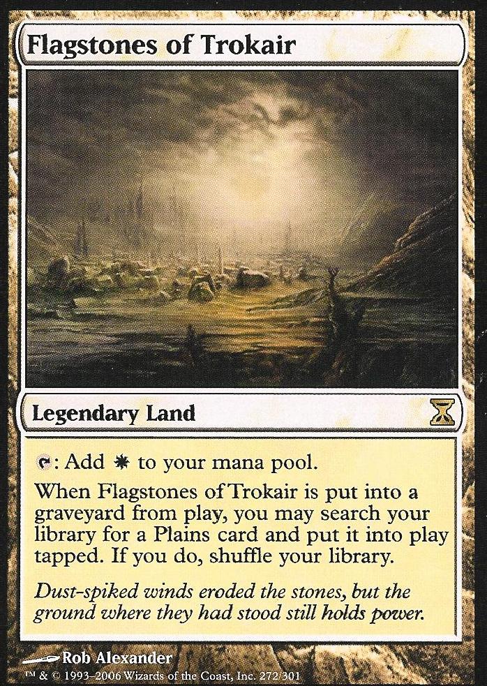 Flagstones of Trokair (Time Spiral) Medium Play Foil