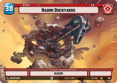 Nadiri Dockyards // TIE Fighter (Hyperspace) (Jump to Lightspeed) Near Mint