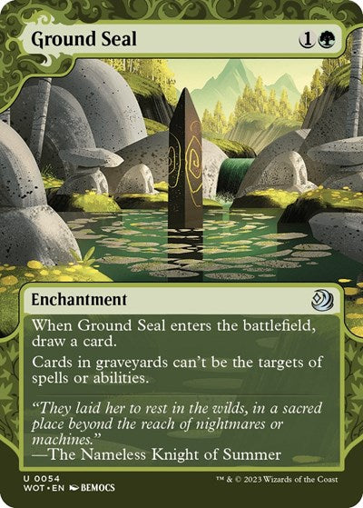 Ground Seal (Wilds of Eldraine: Enchanting Tales) Near Mint Foil