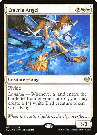 Emeria Angel (Commander 2022 Starter Decks) Near Mint