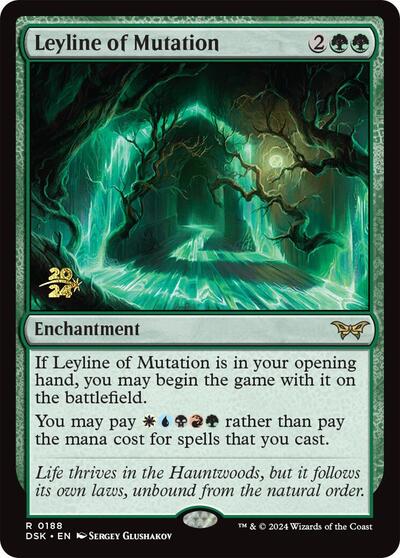 Leyline of Mutation (Promos: Prerelease Cards) Light Play Foil