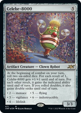 Celebr-8000 (Galaxy Foil) (Unfinity) Near Mint Foil
