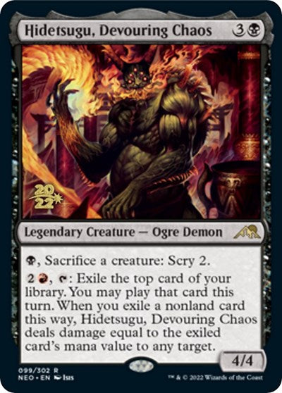 Hidetsugu, Devouring Chaos (Promos: Prerelease Cards) Near Mint Foil
