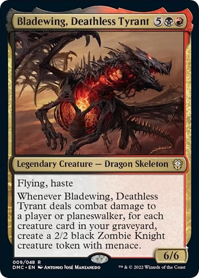 Bladewing, Deathless Tyrant (Commander: Dominaria United) Medium Play
