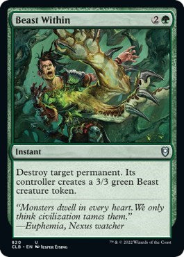 Beast Within (Commander Legends: Battle for Baldur's Gate) Near Mint