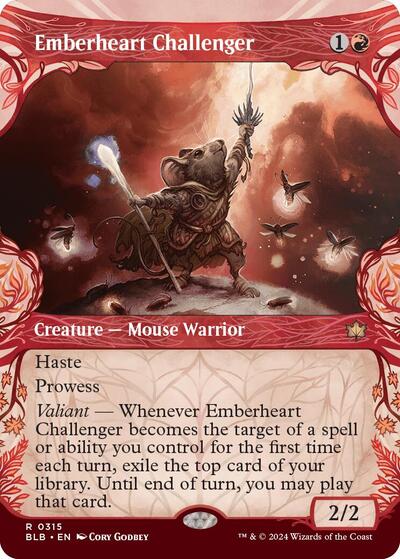 Emberheart Challenger (Showcase) (Bloomburrow) Near Mint Foil