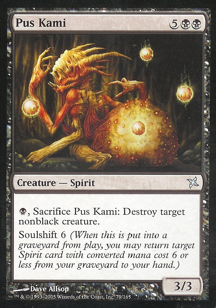 Pus Kami (Betrayers of Kamigawa) Medium Play
