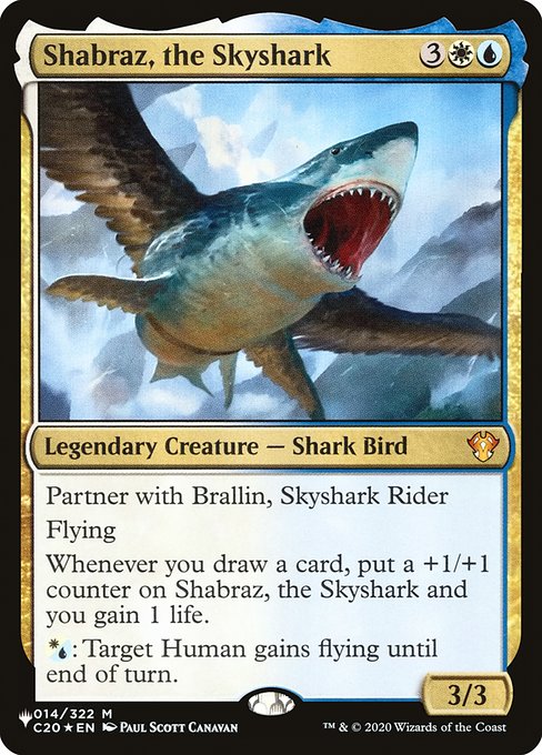 Shabraz, the Skyshark (The List) Near Mint