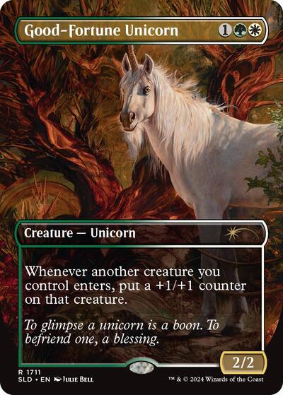 Good-Fortune Unicorn (Secret Lair) Near Mint